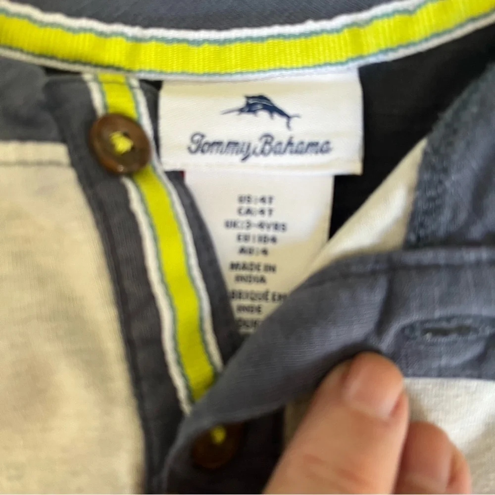 Lot 6 Boys 4-5T Bluey Shirt Short, Tommy Bahama Shirt Sho, Puma & Disney T-shirt